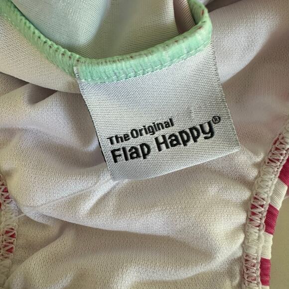 NWT The Original Flap Happy Baby Bathing Suit with Snaps UPF 50 Size 6 months - Picture 5 of 7